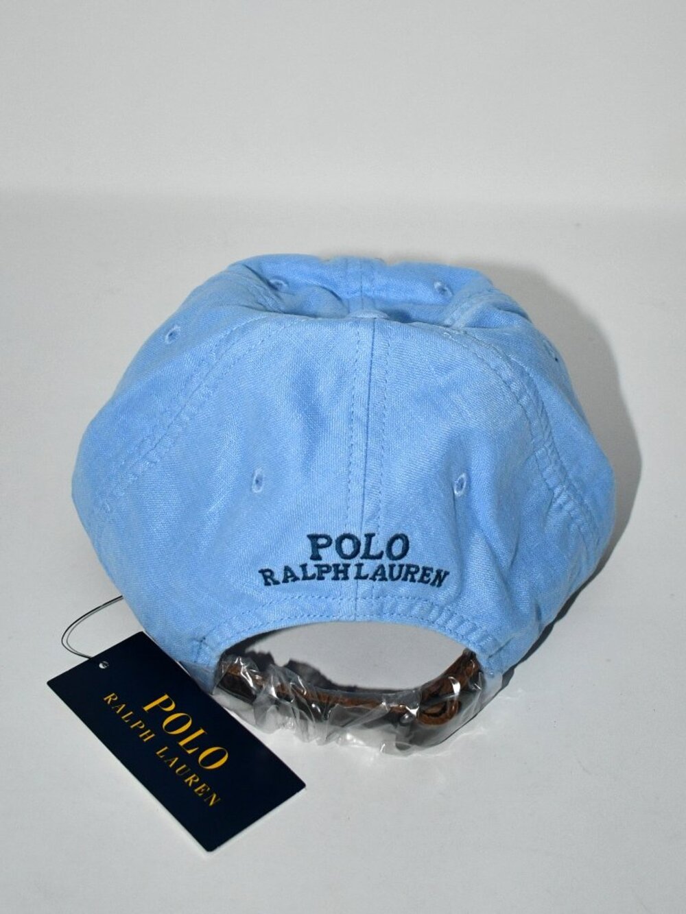 Polo Ralph Lauren Polo Bear Linen-Blend Ball Cap in Austin Blue #710B14599001 NW - Picture 2 of 4
